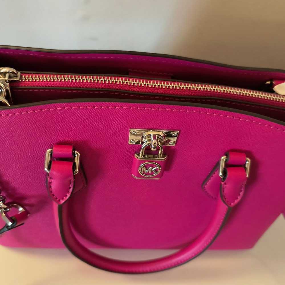 Michael Kors Crossbody Bag Fuschia Pink New no ta… - image 3