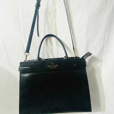 KATE SPADE STACI LEATHER MEDIUM SATCHEL CROSSBODY… - image 1