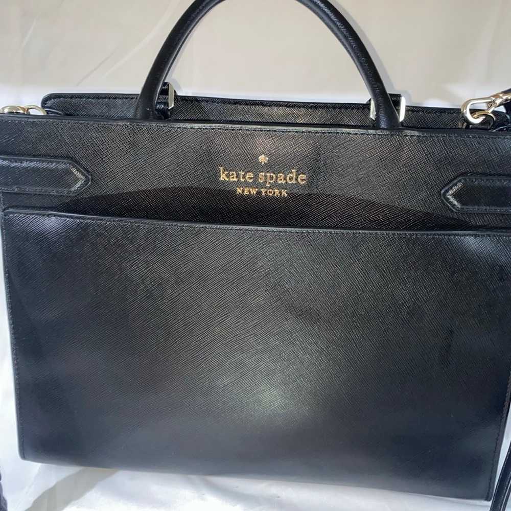 KATE SPADE STACI LEATHER MEDIUM SATCHEL CROSSBODY… - image 6