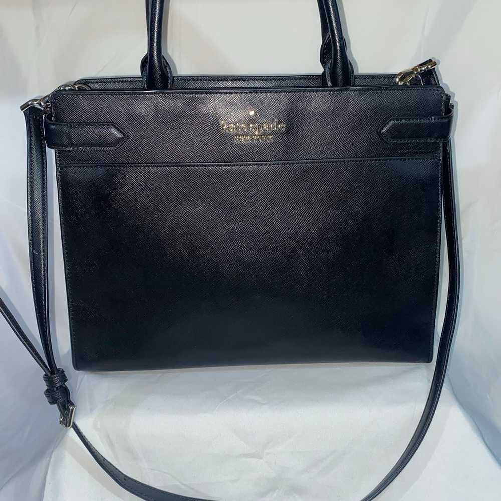 KATE SPADE STACI LEATHER MEDIUM SATCHEL CROSSBODY… - image 7