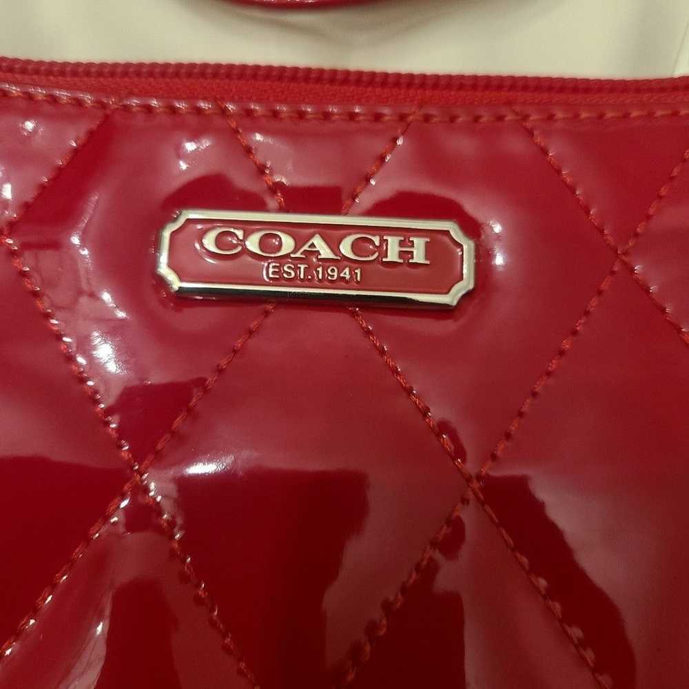 Coach Patent Leather Mini Crossbody Bag - image 5