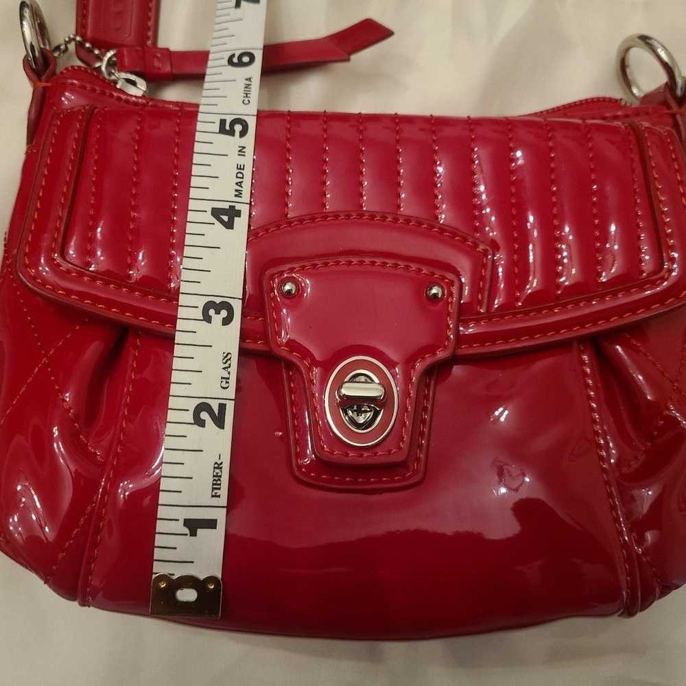 Coach Patent Leather Mini Crossbody Bag - image 7