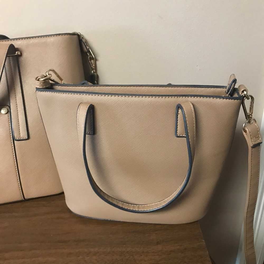 Ladies beautiful brown handbag and purse matching… - image 2