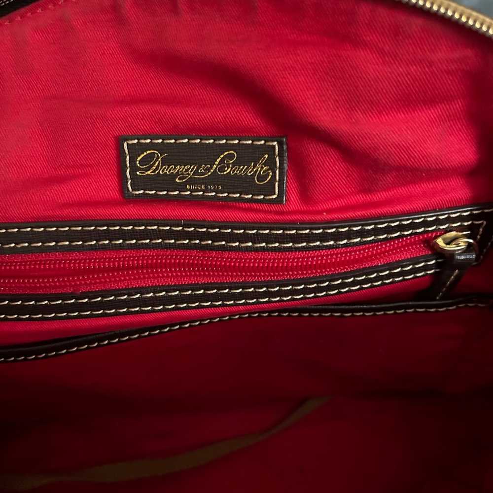 Dooney & bourke satchel handbag - image 3