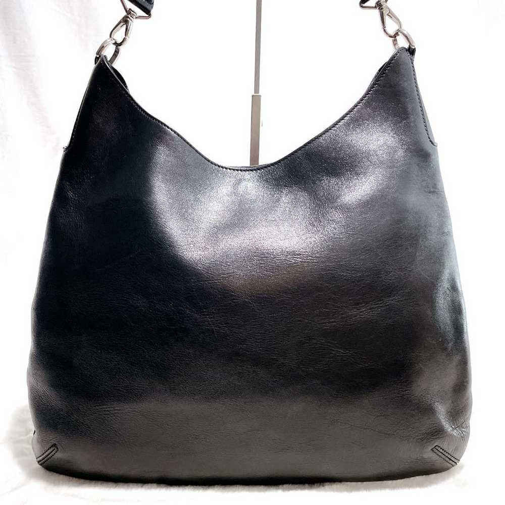 [Good Condition] HIROFU Fine Shoulder Bag 2way Le… - image 3