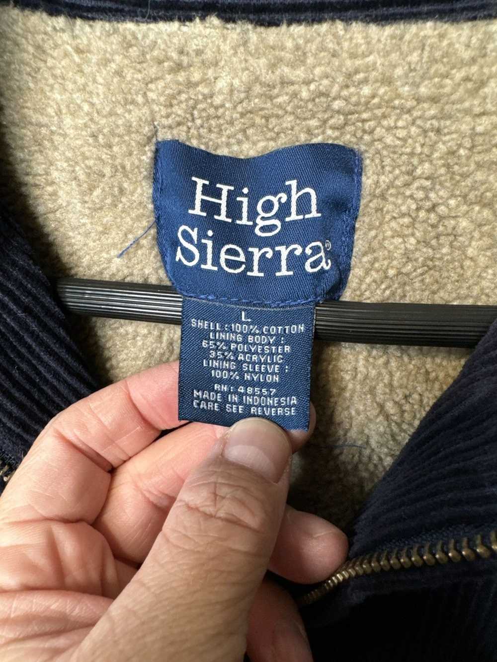 High Sierra × Vintage 90s High Sierra Sherpa Line… - image 8