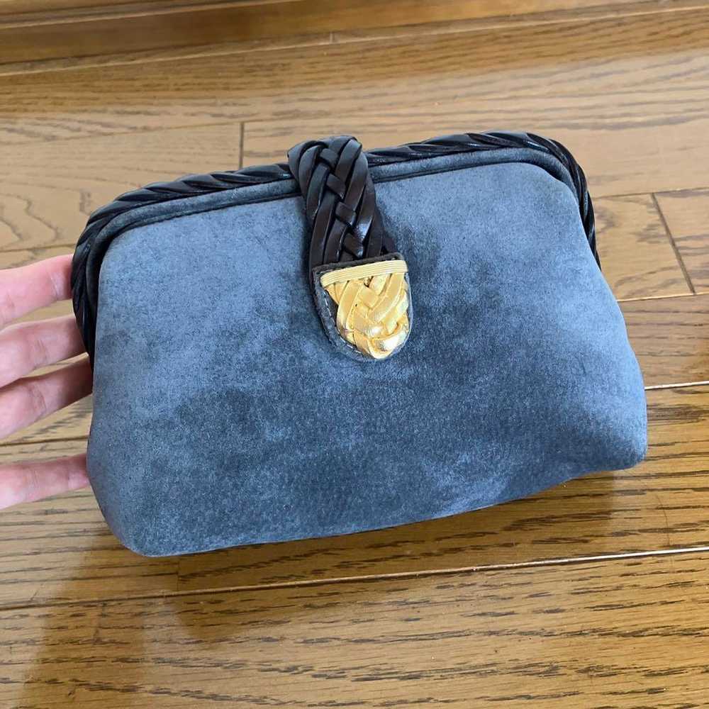 【MARCONI】Italian-made leather clutch bag. - image 1