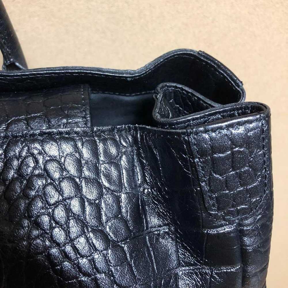 Like-New Cow Leather Genuine Leather Soft Tote Ba… - image 11