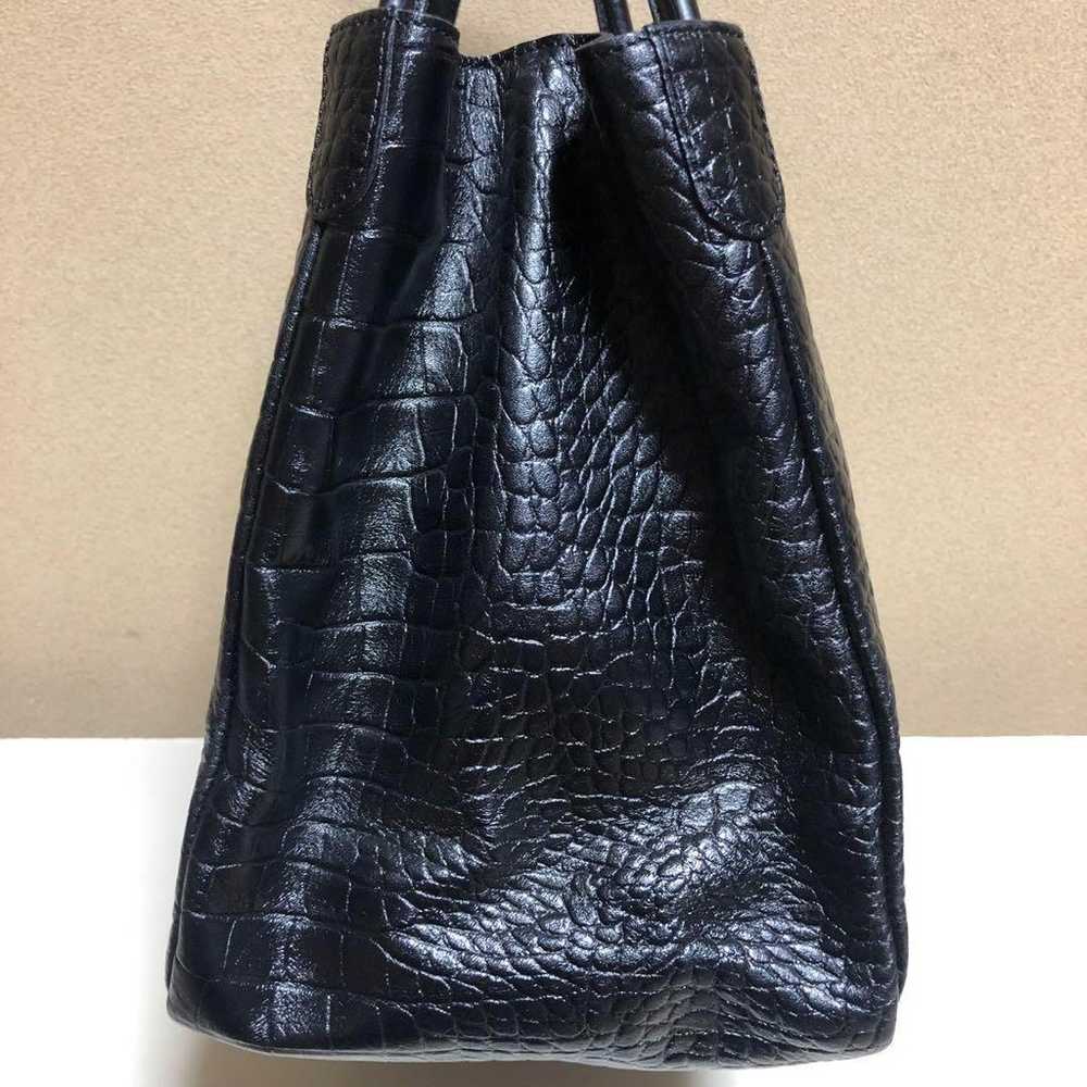 Like-New Cow Leather Genuine Leather Soft Tote Ba… - image 5