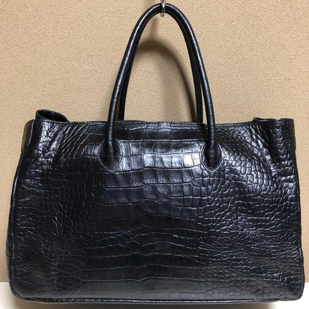 Like-New Cow Leather Genuine Leather Soft Tote Ba… - image 6