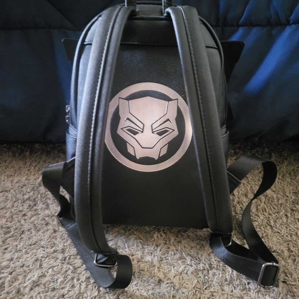 Loungefly black panther mini backpack - image 2