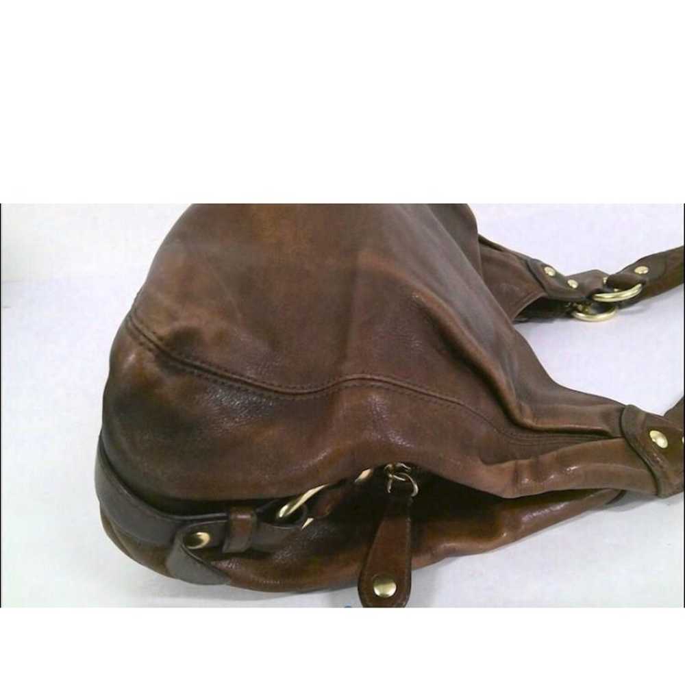 Authentic brown leather Coach purse - image 4