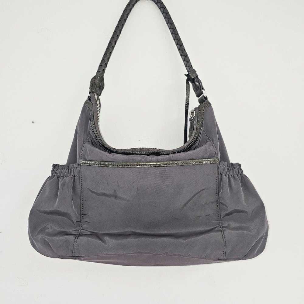 Brighton grey nylon handbag - image 4