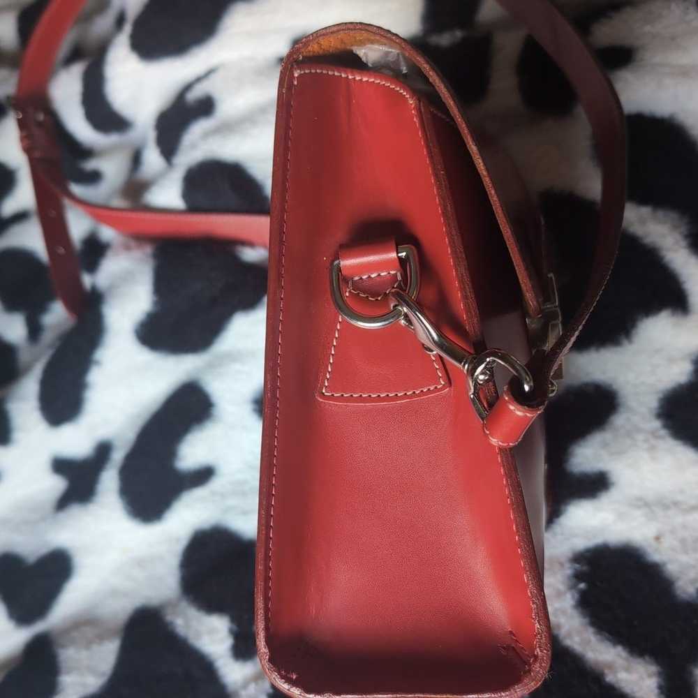 "Dooney & Bourke" Italian, Locking Cross-Body, "T… - image 8