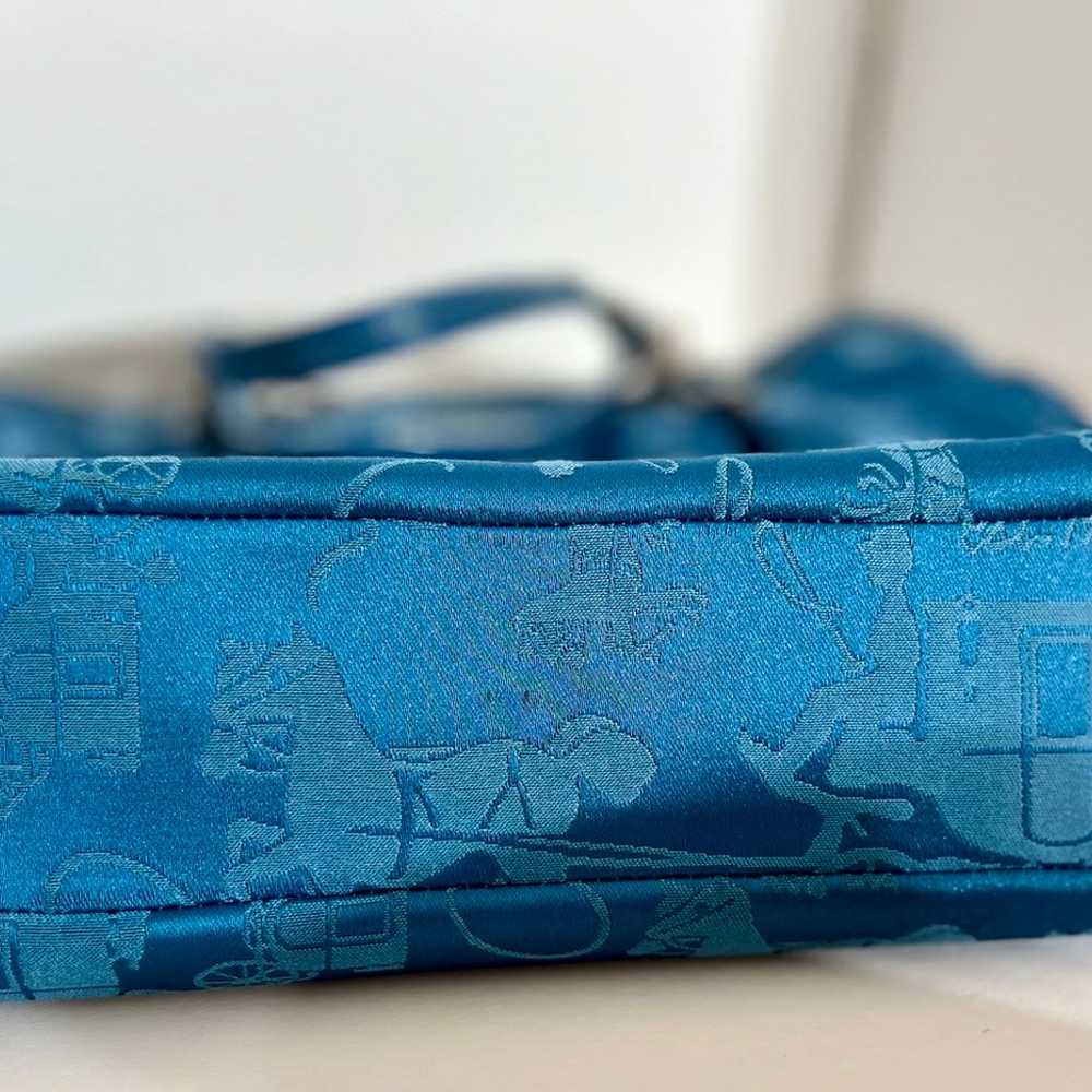 Vintage Blue Coach Bags | Coach Gallery Tote Hors… - image 3