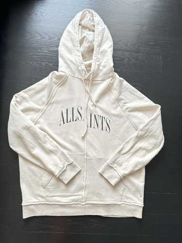 Allsaints Allsaints cream hoodie