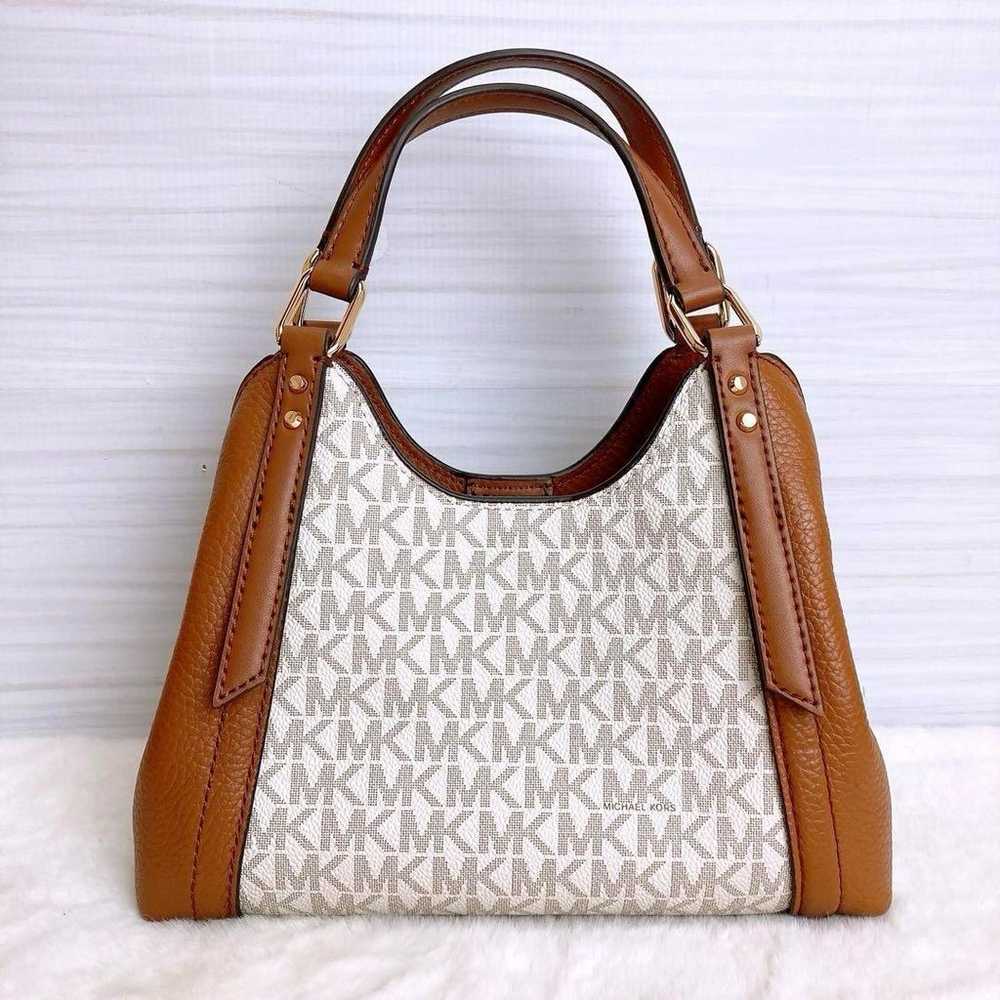 Brand New ☆ MICHAEL KORS Tote Bag with MK Pattern… - image 2