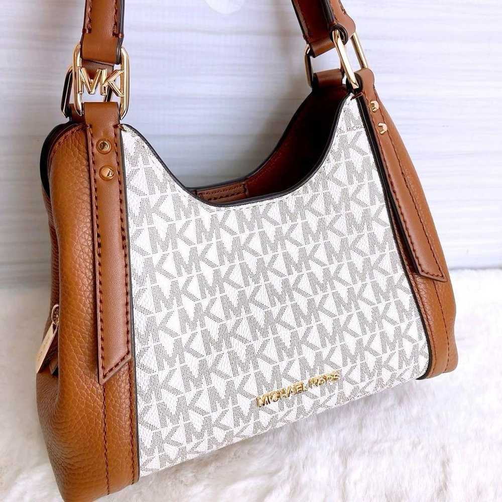 Brand New ☆ MICHAEL KORS Tote Bag with MK Pattern… - image 9