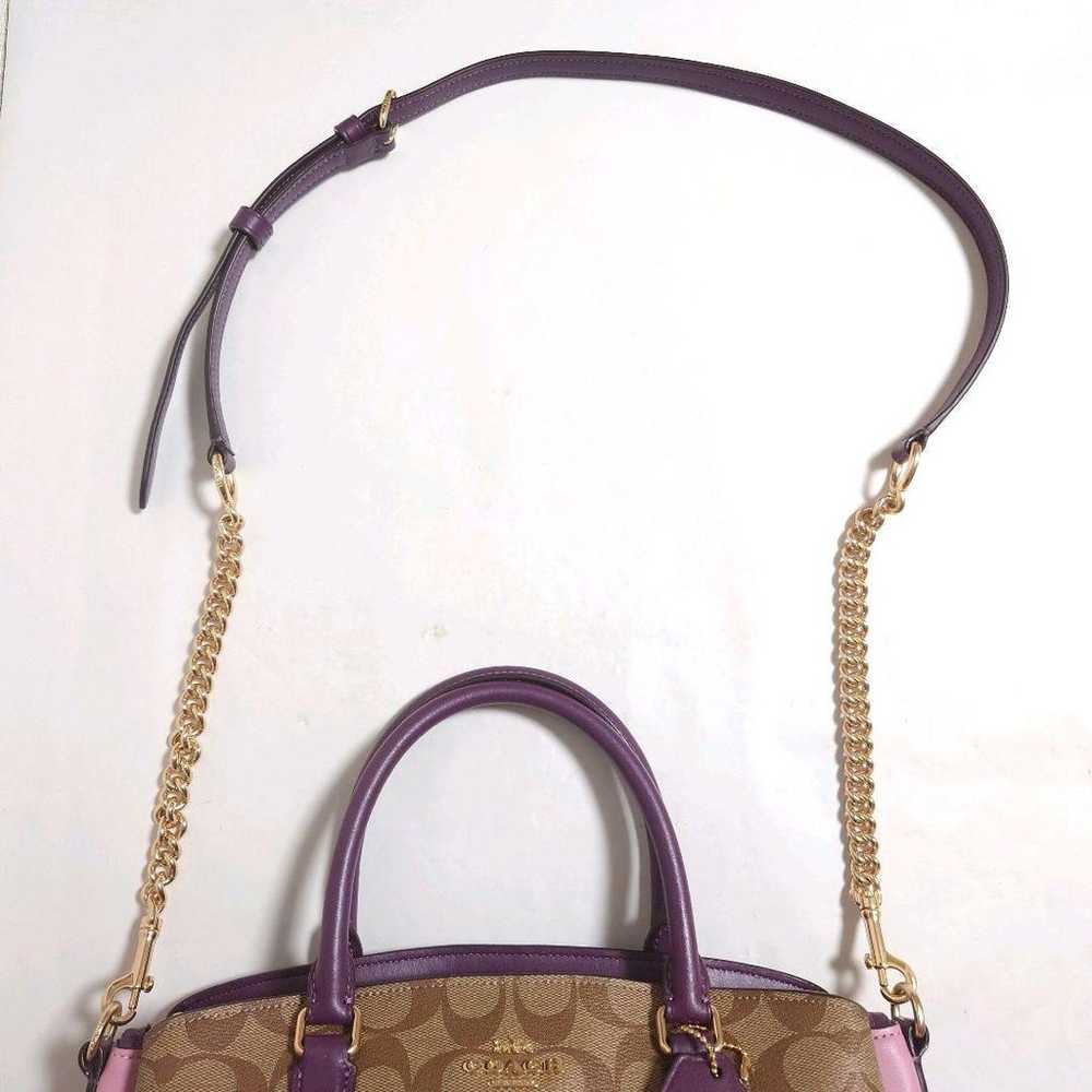 【Excellent Condition】Coach Shoulder Bag Handbag 2… - image 9