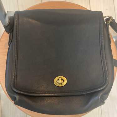 Old Coach Turnlock Shoulder Bag - image 1