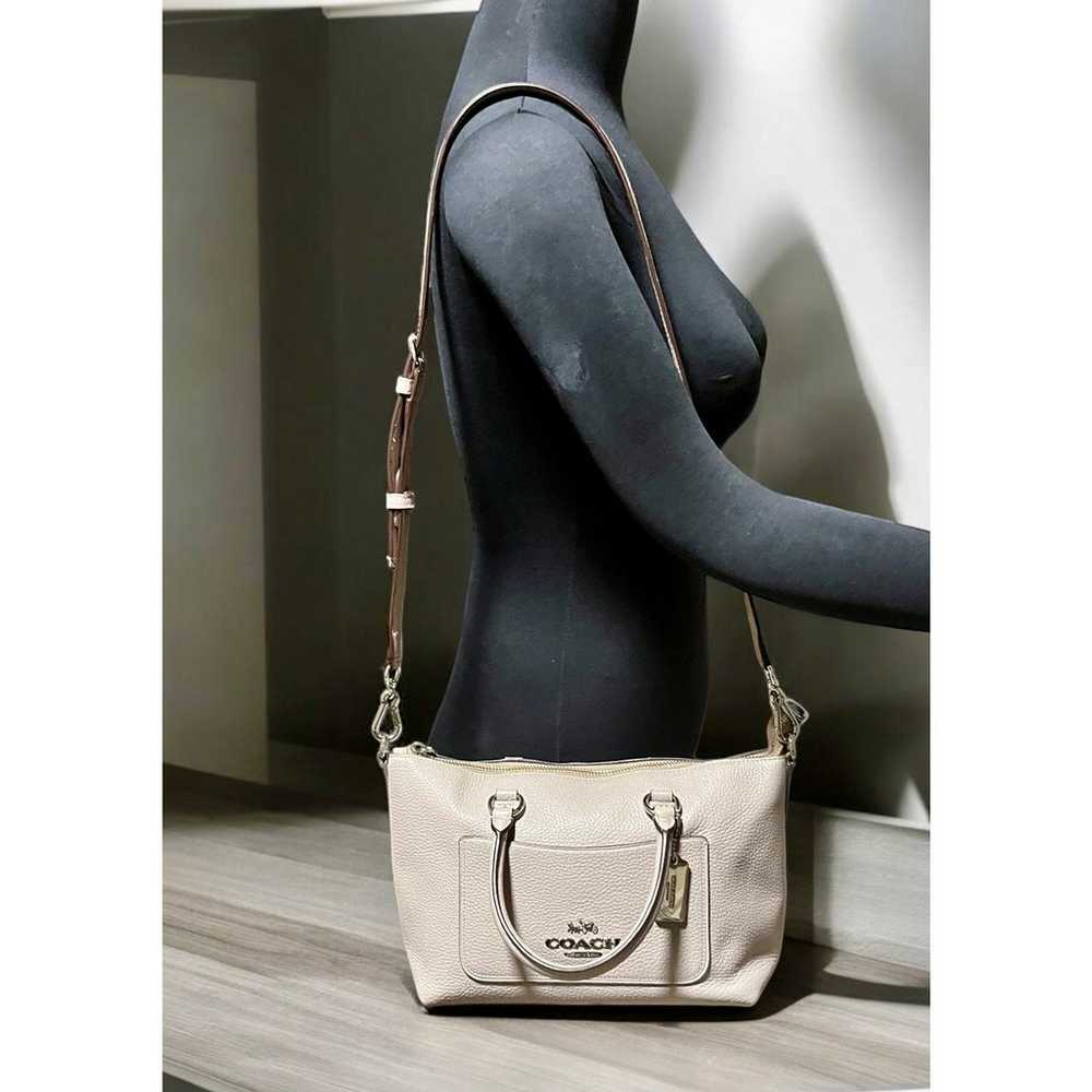 Coach F31466 Mini Ema Pebble Leather Satchel Bag - image 8