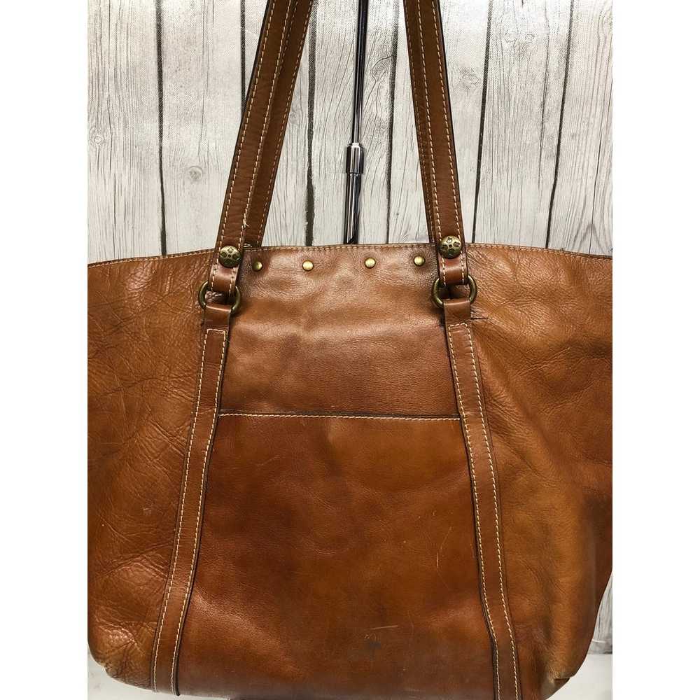 Patricia Nash Carducci Italian Leather Tote Bag - image 5