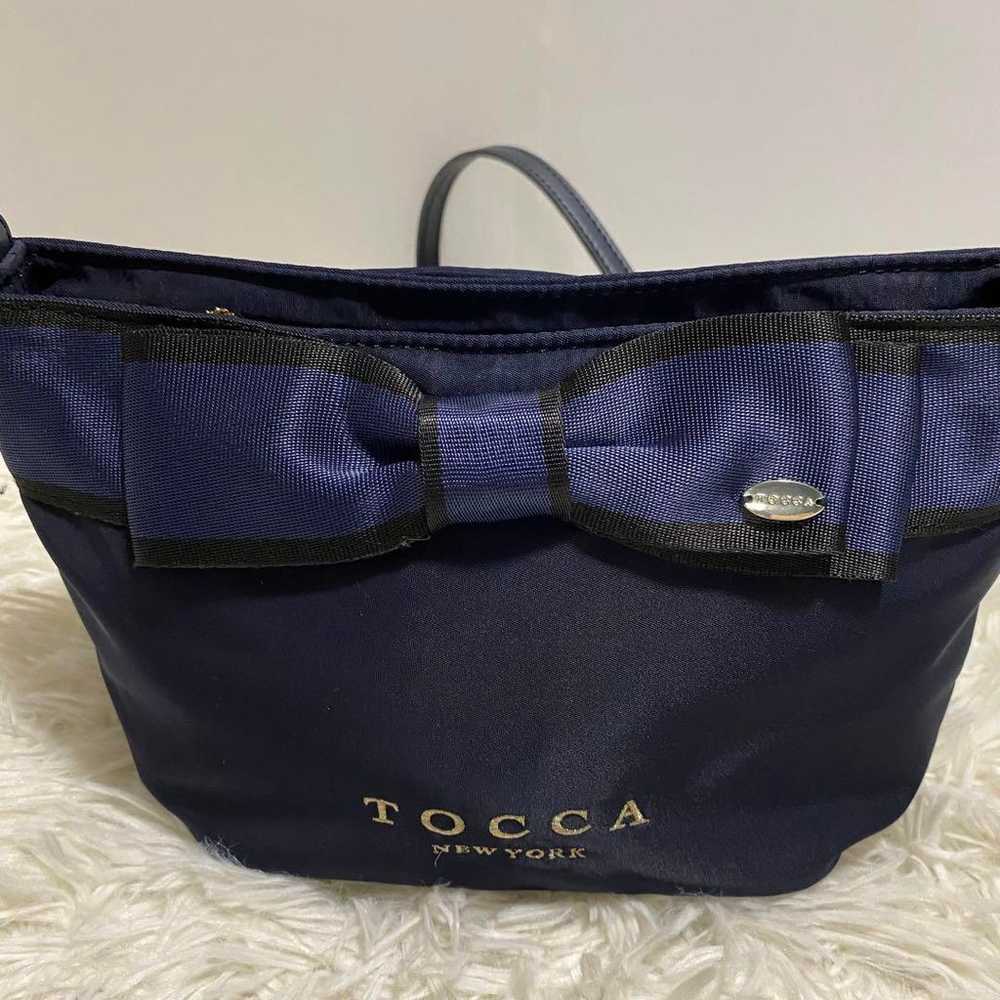 【Excellent condition】TOCCA Tocca Bag Shoulder Rib… - image 2