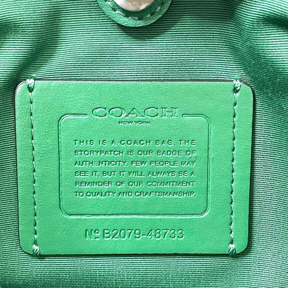 Unused grade Rare color Coach Avenue Carryall Tot… - image 12