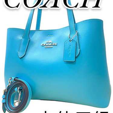 Unused grade Rare color Coach Avenue Carryall Tot… - image 1