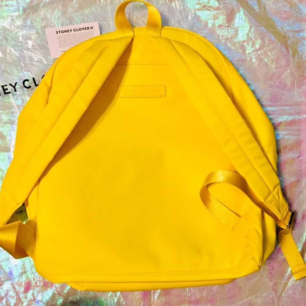 Stoney Clover Lane Classic Nylon Backpack Lemon Y… - image 2