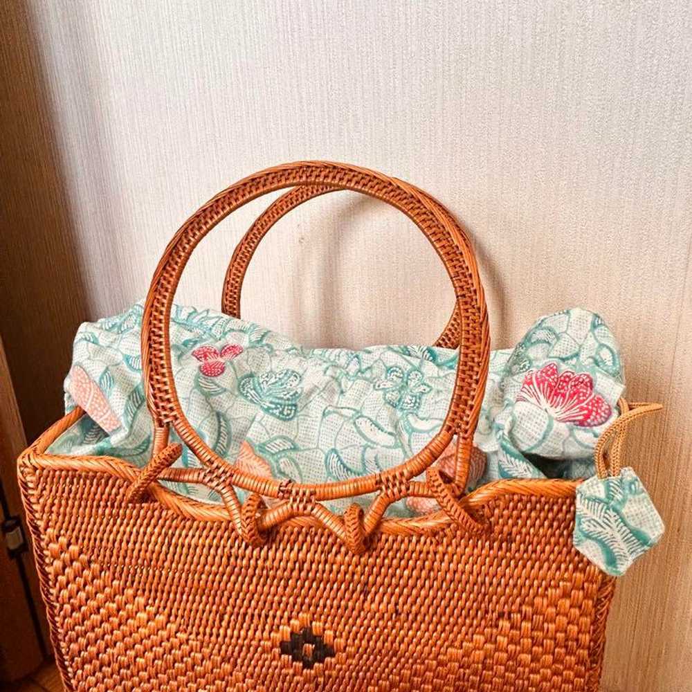 Bali-made Basket Pack‼️With Calico Lining, A4 Siz… - image 6