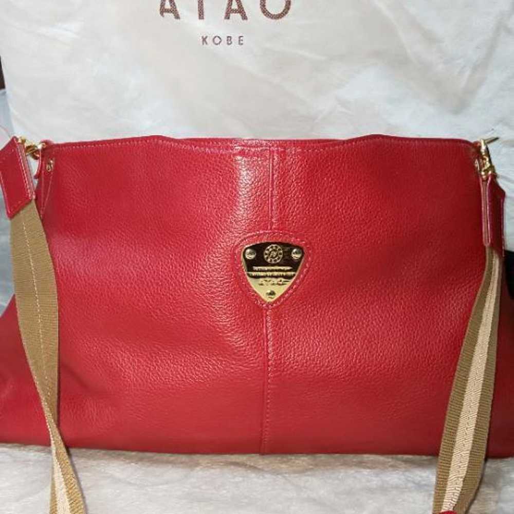 Price reduced! ATAO Red Shoulder Bag in Excellent… - image 1