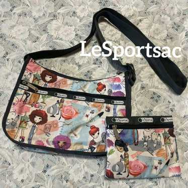 Mint condition LeSportsac shoulder bag pouch.