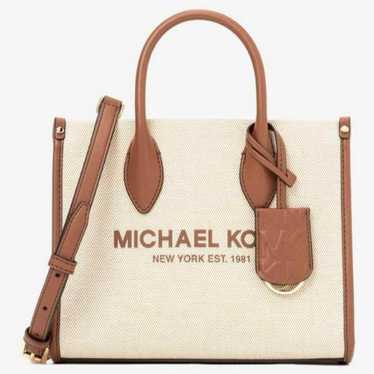 Michael Kors♡ Milera Top Zip Tote Canvas Tote - image 1