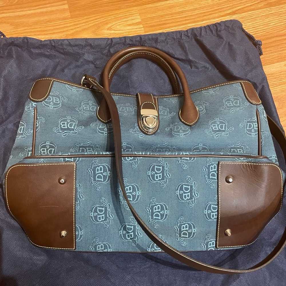 Dooney & Bourke Double Handled Logo Printed Mediu… - image 6