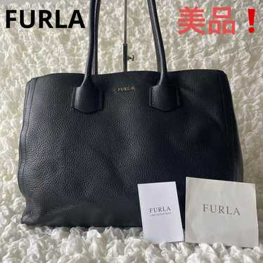 Excellent condition! FURLA Alba tote bag, leather… - image 1