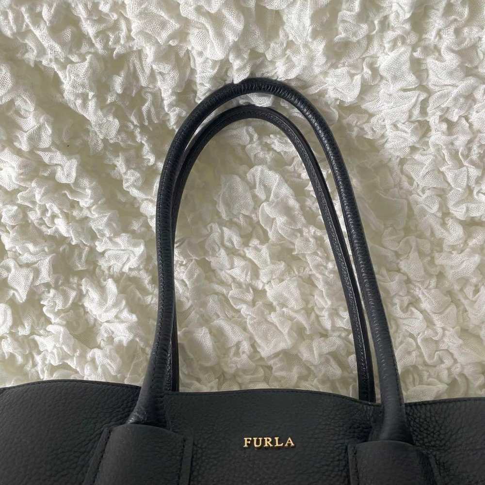 Excellent condition! FURLA Alba tote bag, leather… - image 7