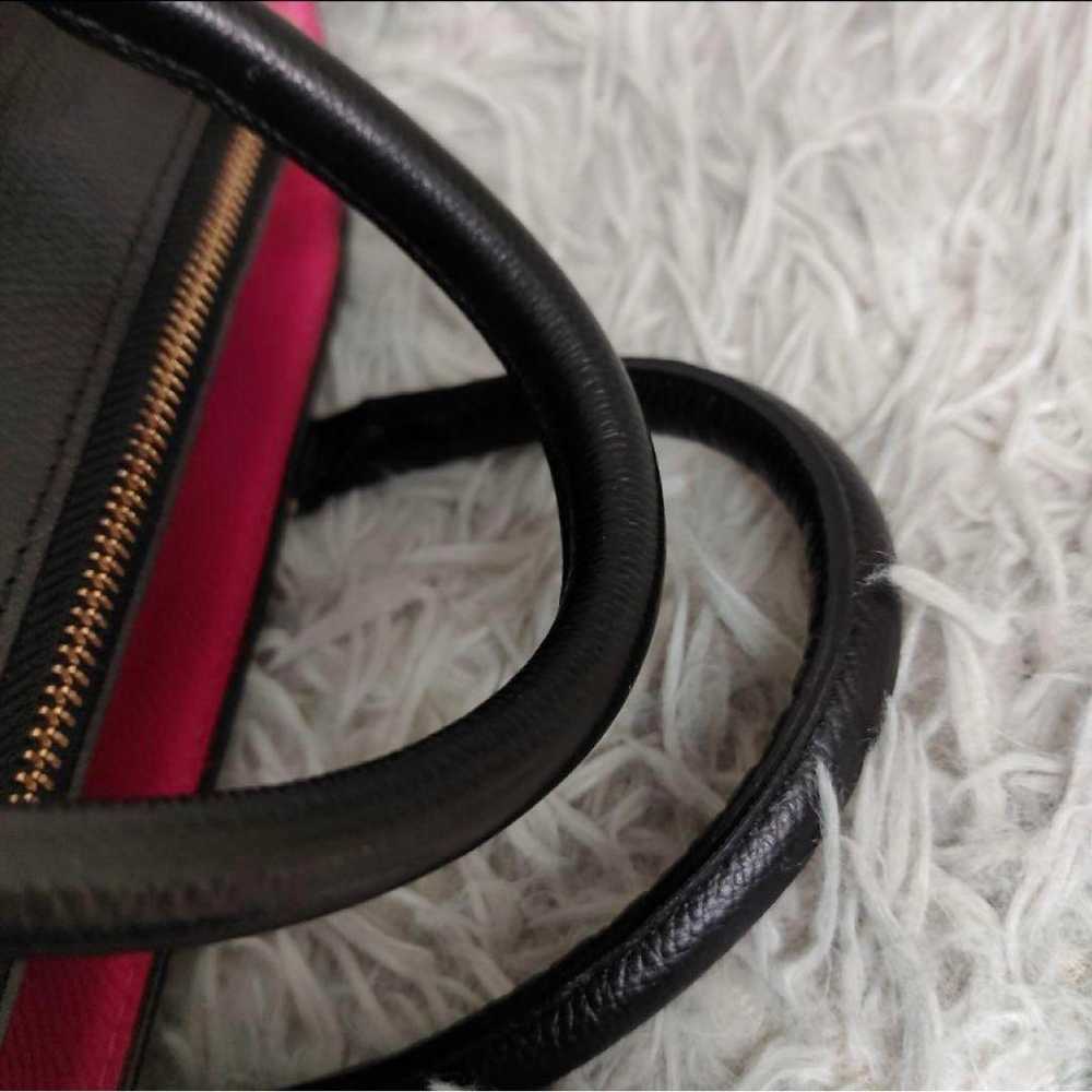 ADMJ 2way Handbag Shoulder Bag Shearling Leather - image 12