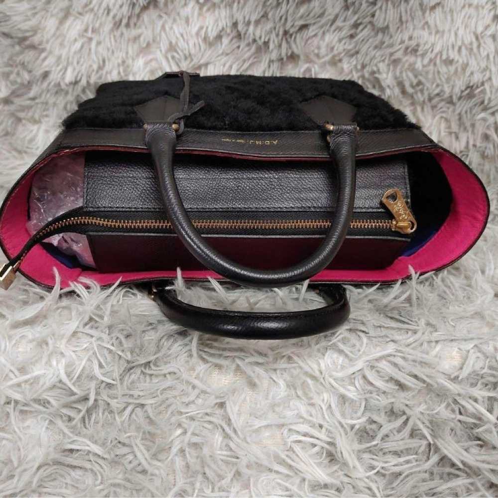 ADMJ 2way Handbag Shoulder Bag Shearling Leather - image 6