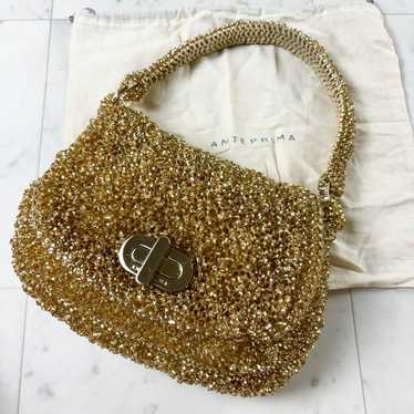 ANTEPRIMA Handbag One Shoulder Turn Lock Gold Har… - image 1