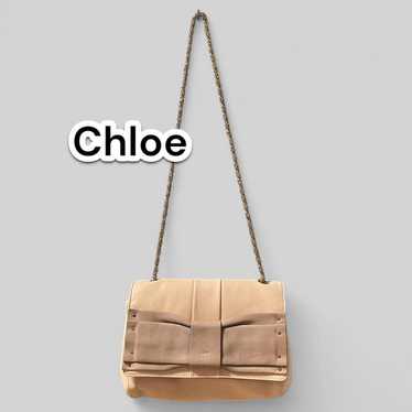 Chloe June Ribbon Chain Shoulder Bag Ribbon