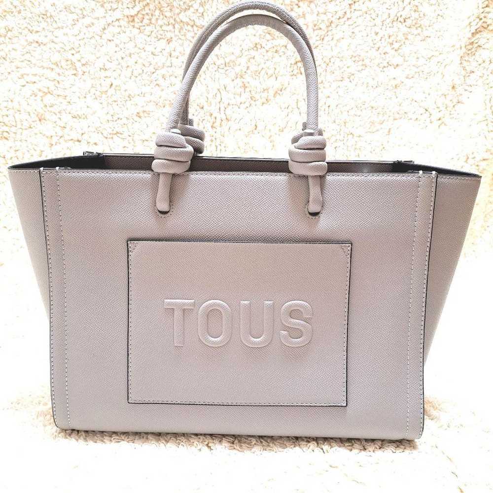 【Unused Class】TOUS 2WAY Tote Bag Women's Bag with… - image 6