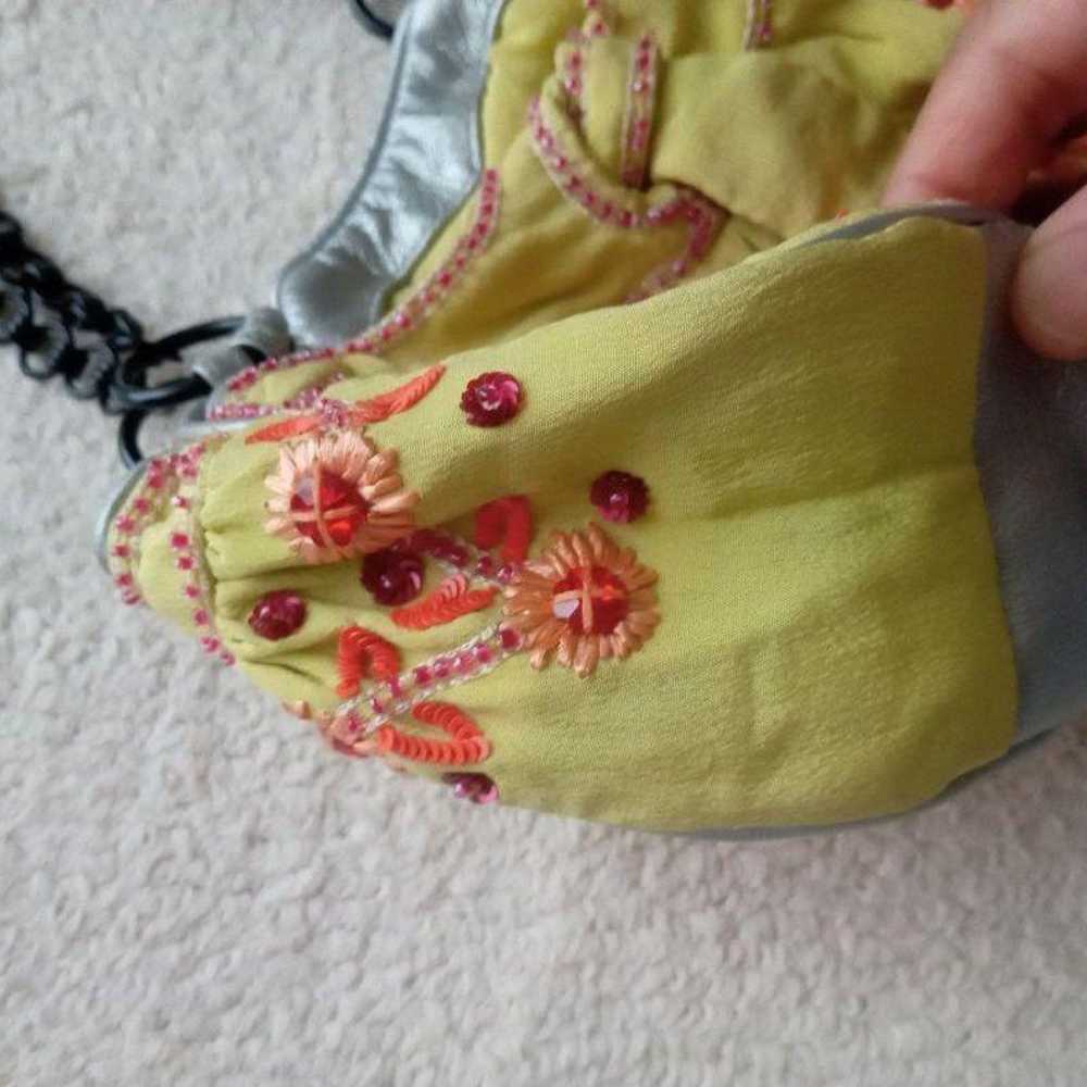 Jamin Puech embroidered handbag in yellow - image 6