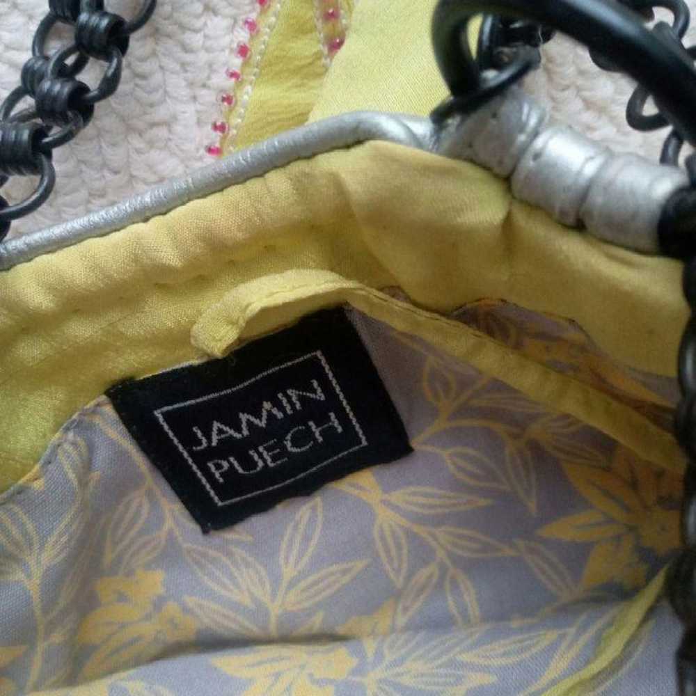 Jamin Puech embroidered handbag in yellow - image 7