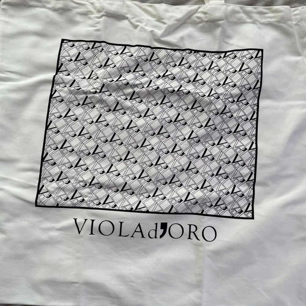 Viola d'oro not handle nylon tote - image 4