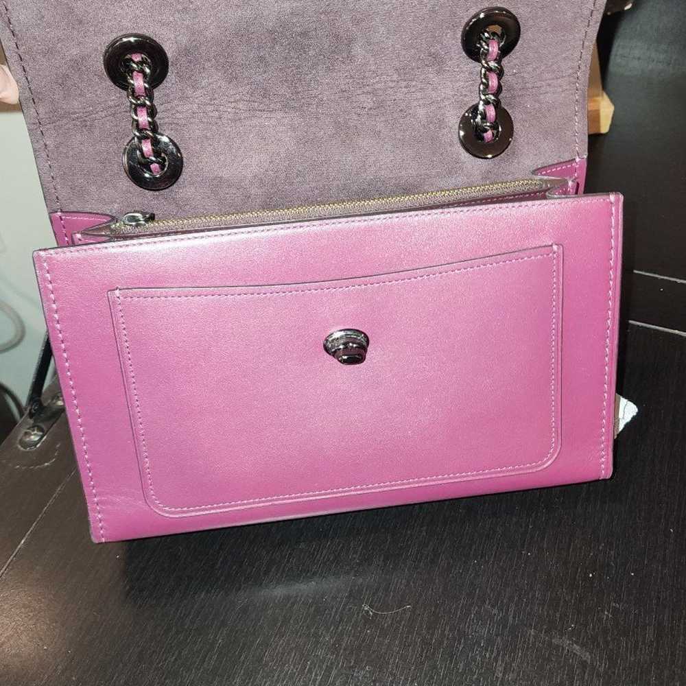 Coach Parker Bag in Deep Berry - image 3