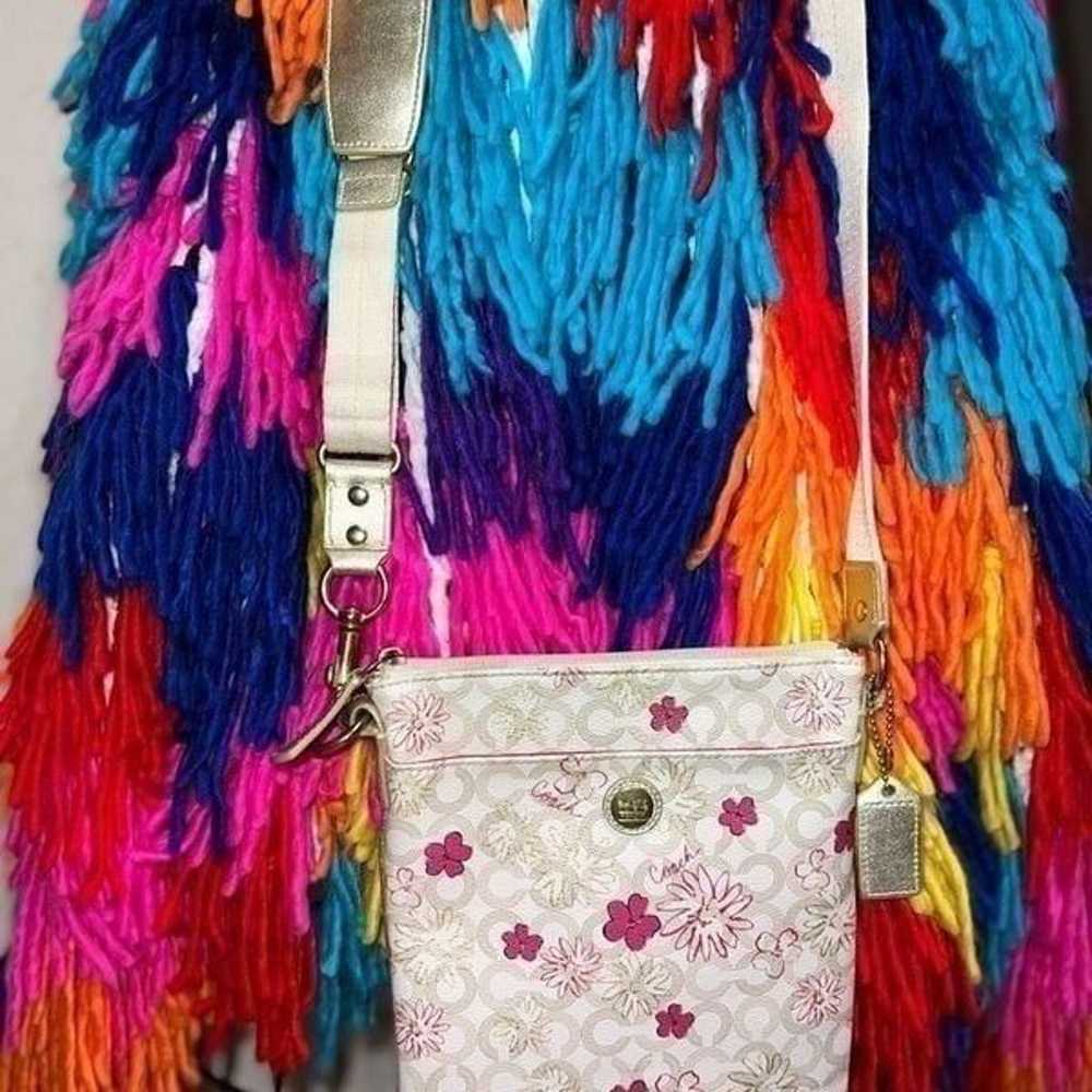 Coach Waverly Floral Crossbody Bag - image 7