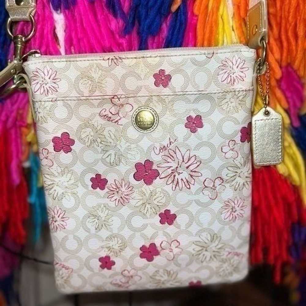 Coach Waverly Floral Crossbody Bag - image 9