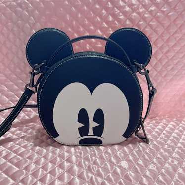 COACH Disney Mickey Mouse Shoulder Bag