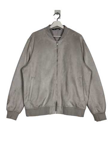 Zara 🔥 ZARA MOLESKIN BLOUSON BOMBER JACKET